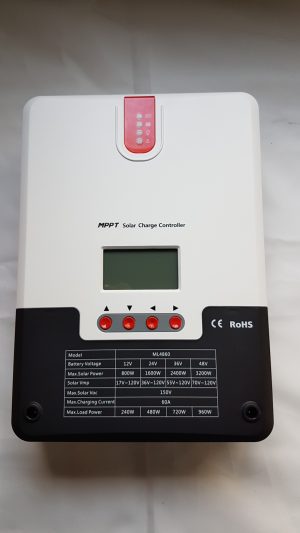 Solar charge controller display - Solar Panels in Mackay